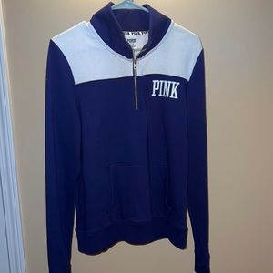 VS PINK half zip